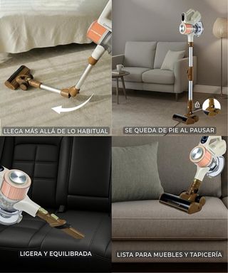 NUEVO Aspiradora Sin Cable EFFEKTIV 600W 45kPa 75m