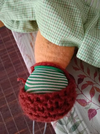 Muñeca de trapo artesanal