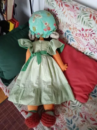 Muñeca de trapo artesanal