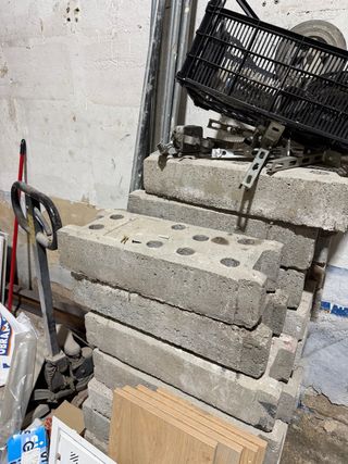 Bloques de hormigón para vallas