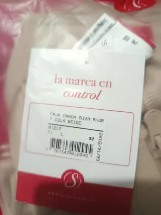 Faja Salome Beige Talla M