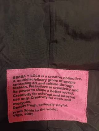 Bolso shopper Bimba y Lola negro