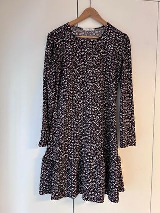 Vestido estampado flores