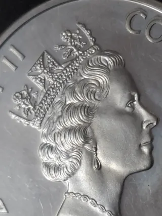 Moneda 50 Dólares Islas Cook 1991-Blister Original