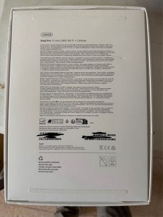 iPad Pro 11 M4 256GB Celular Wifi Plata