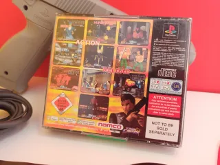 Time Crisis PS1 Namco - Pistola y Juego G-CON 45