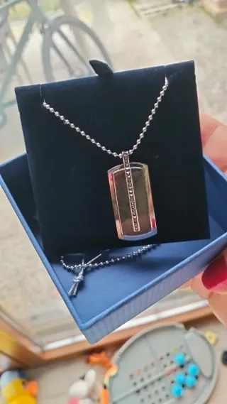 Collana Swarovski uomo