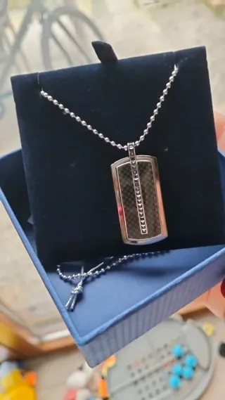 Collana Swarovski uomo