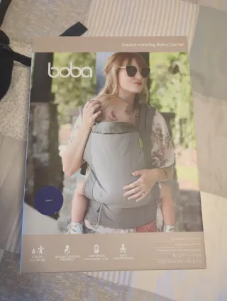 Portabebés Boba 4GS Navy con caja original