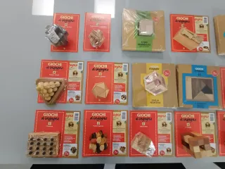 Collezione Giochi d'Ingegno in Legno