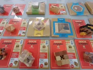 Collezione Giochi d'Ingegno in Legno