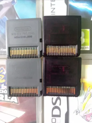 Lote 4 Juegos Pokémon Nintendo DS