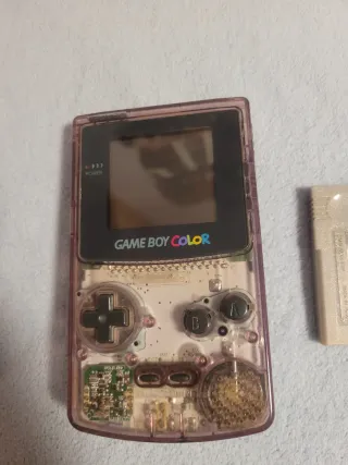 Nintendo Game Boy Color Morado Transparente