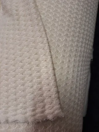 Tessuto maglia panna H 150 cm