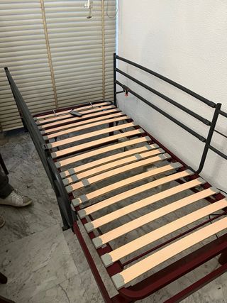 Cama Eléctrica Reclinable con Barandilla