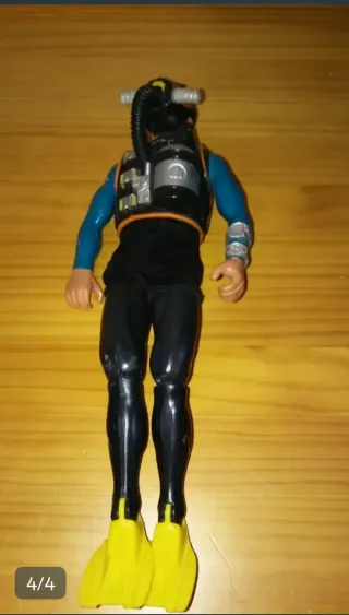Muñeco buceador Action Man