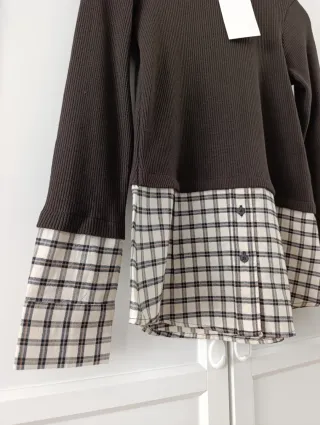 Camiseta/camisa de manga larga - Zara