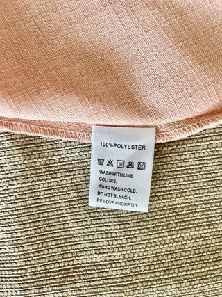 Vestido Largo. Cuello en V. Talla L. Rosa