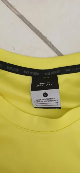 Maglietta Nike Gialla e Grigia