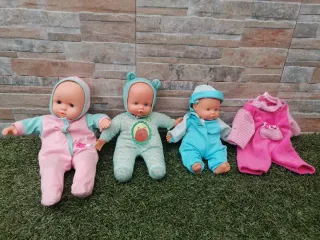 Lote de 3 muñecos bebé Nenucos