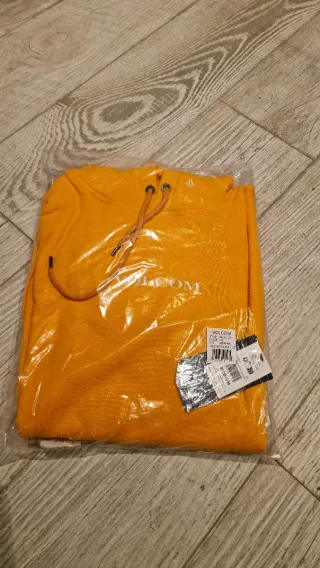 Sudadera Volcom HD Hoodi Amarilla Talla M