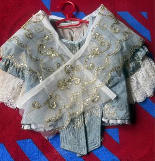 Vestido Fallera Niña 5-7 Años