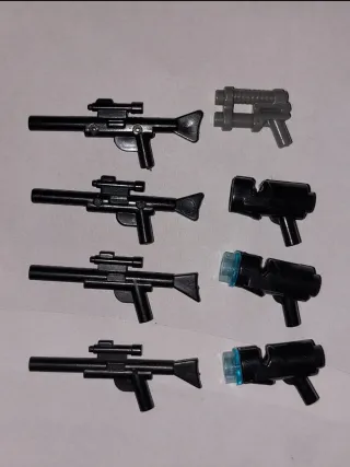 30 Minifig personaggi fucili stile Lego Star Wars