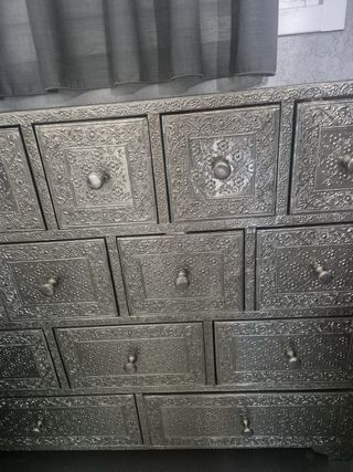 Mobile indiano Maison du Monde argentato