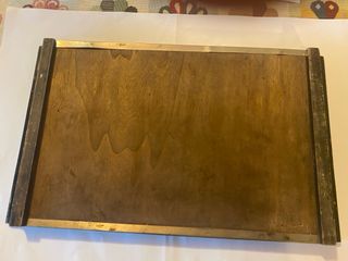 Vassoio vintage anni '50 33x19 cm