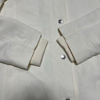 Belfe cream Long Jacket / Windbreaker Full Zip