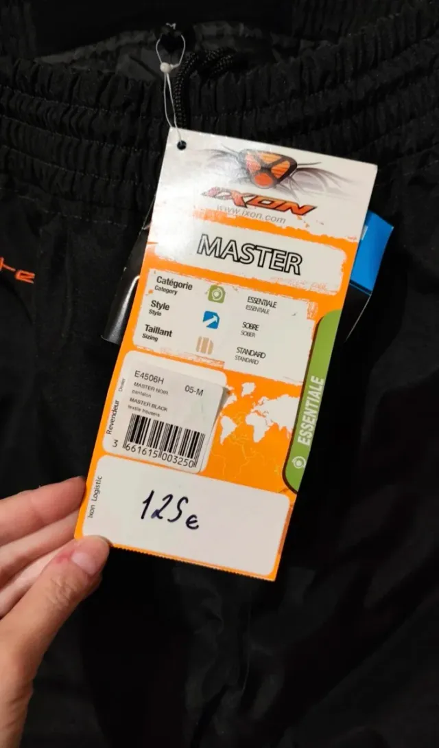 Pantalón hombre moto impermeable y forro ixon  M