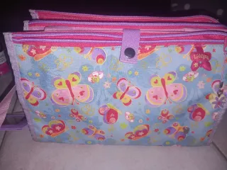 Lotto 2 pezzi Diddlina: borsa e bandana