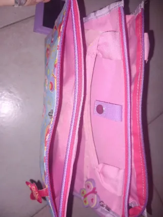 Lotto 2 pezzi Diddlina: borsa e bandana