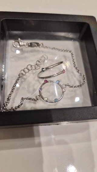 Conjunto Plata de primera ley 925 ,Victoria Cruz,