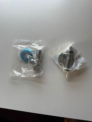 2 Válvulas Escuadra 1/2 x 3/8 Nuevas