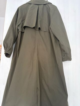 Gabardina Zara Verde