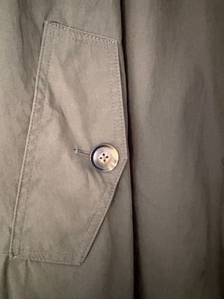 Gabardina Zara Verde