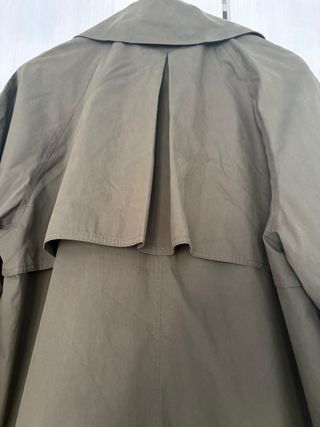 Gabardina Zara Verde