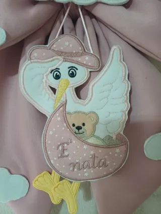 Fiocco nascita personalizzato