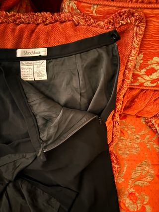 Gonna lana Max Mara nera