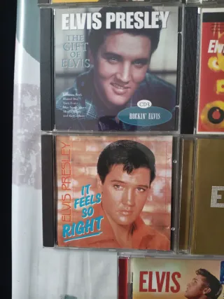 Lote 7 CDs Elvis Presley