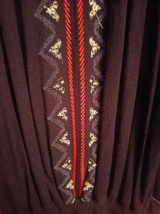 Blusa Desigual bordada manga larga