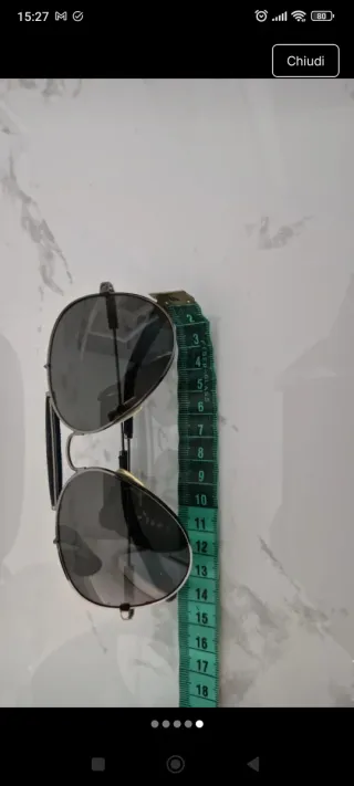 Occhiali da sole uomo neri/grigi