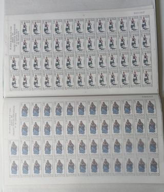 53 Pliegos Sellos Trajes Típicos Españoles.
