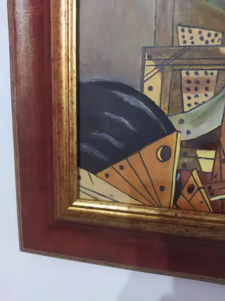 Quadro De Chirico olio su tela 53*43