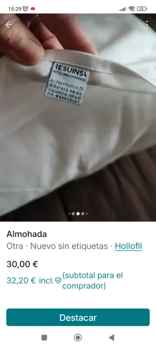 Almohada Real Madrid