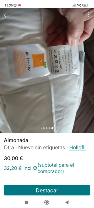 Almohada Real Madrid