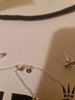 Set Pandora collana e orecchini cuore infinito