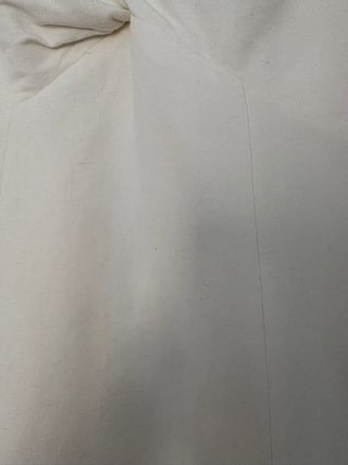 Vestido midi blanco Zara