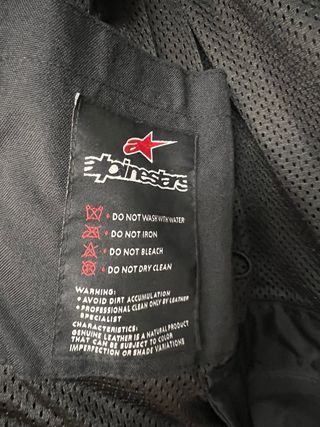 Chaqueta Moto Alpinestars Negra
